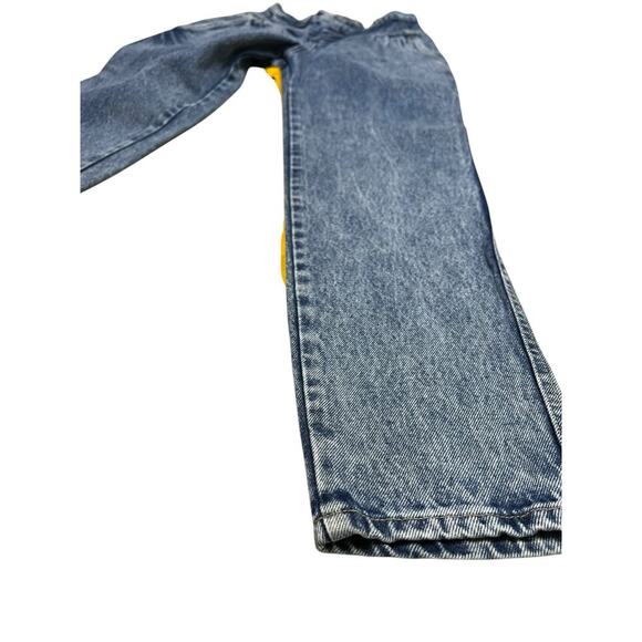 Vintage 90s Prezzia High Waisted Acid Wash Denim Mom Jeans‎ - Retro - 7 Juniors - Picture 10 of 10
